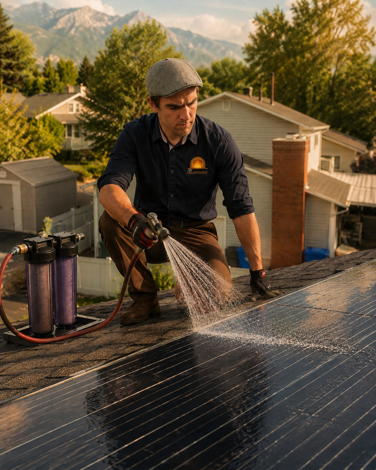 Are Dirty Solar Panels Costing You Money? What Utah Homeowners Should Know