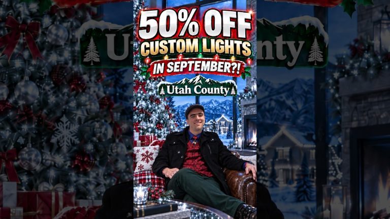 Utah County Save 50% on Christmas Lights