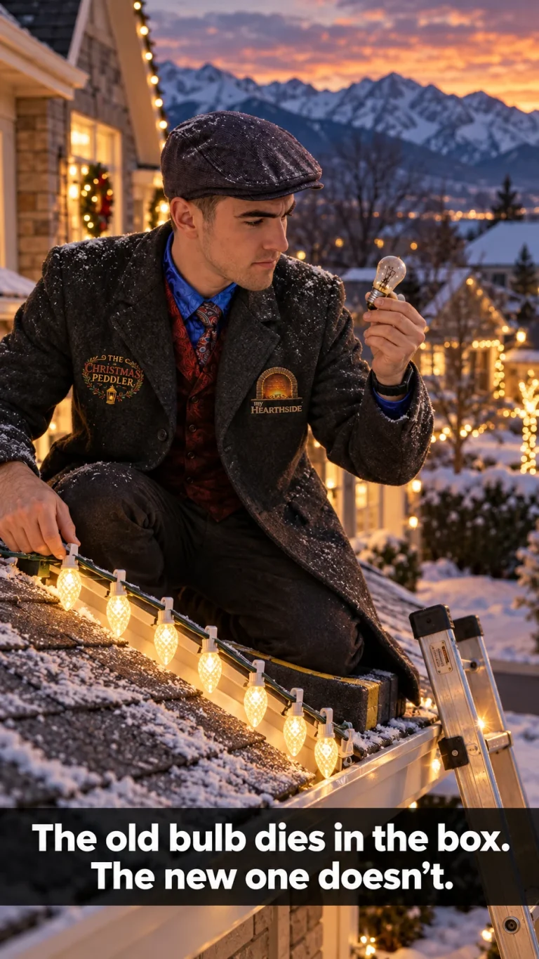 Why Do Old Incandescent Christmas Lights Break So Often During Install and Takedown?