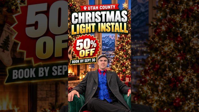 Christmas Light Install