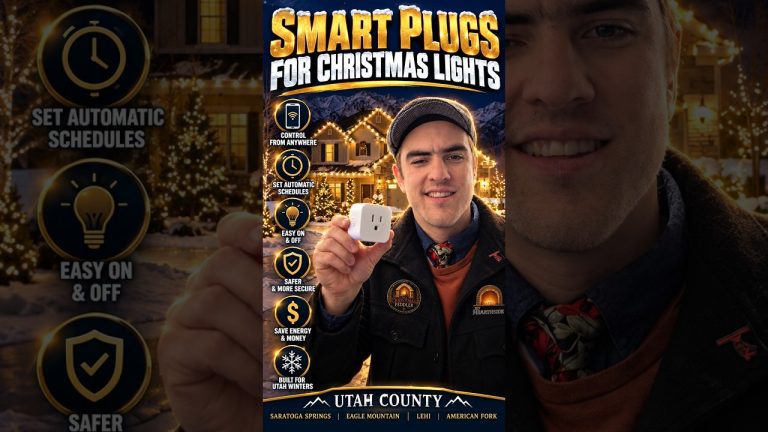 Christmas Lights Automatic On/Off — The Lamplighter, Utah County