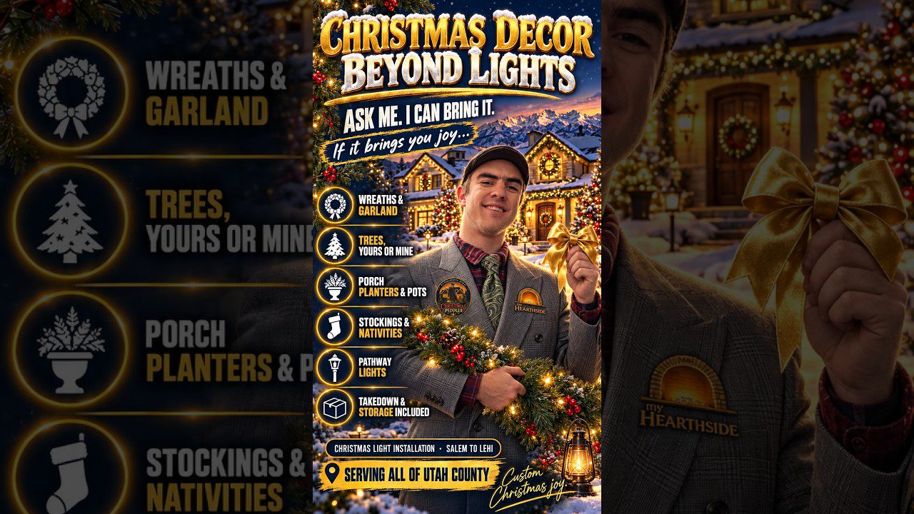 Utah County Christmas Decorating: If It Brings You Joy, I Probably Do It