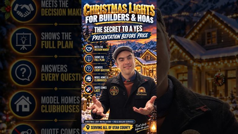 Utah County Christmas Install Presentations