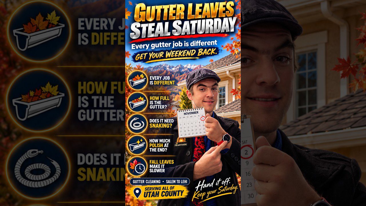 Utah County Fall Gutters: Every Job Is Different, Get Your Saturday Back