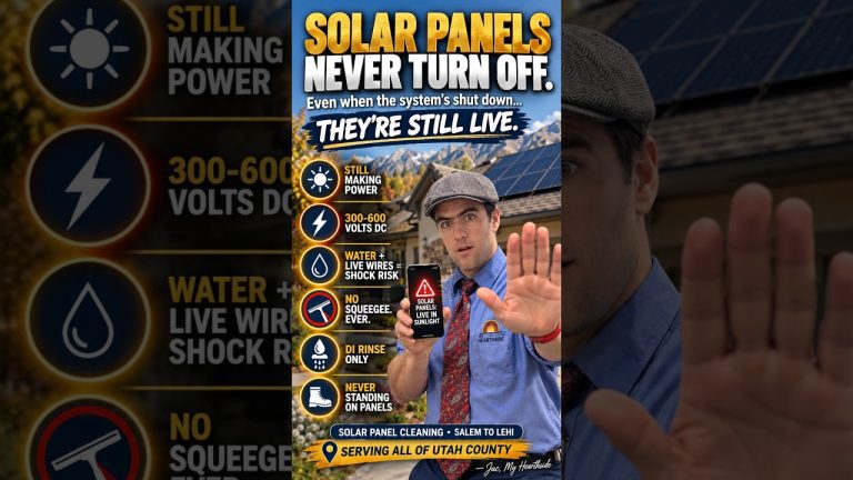Utah County Solar Panels Are Never Really “Off”